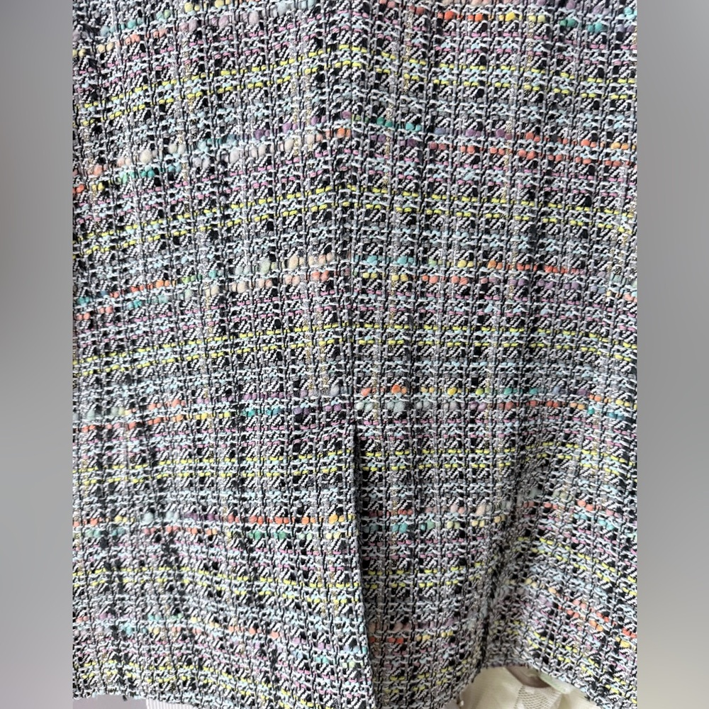 Generation love Eliza tweed double breasted blazer in "rainbow" size L - Picture 5 of 10
